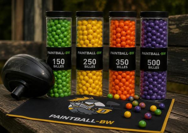 Combien de billes faut-il pour une partie de paintball adulte ?