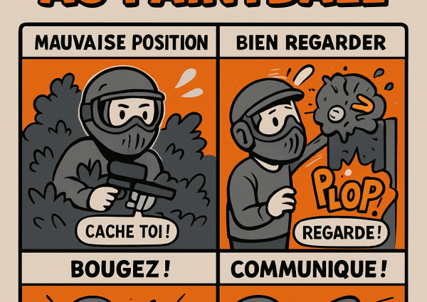 conseils pour une première fois dans le paintball 