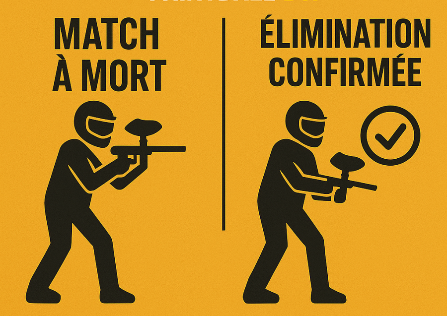 scénarios paintball  élimination confirmée et match à mort en équipe