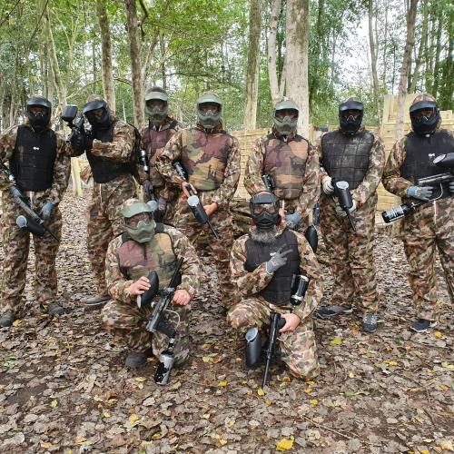 Paintball BW