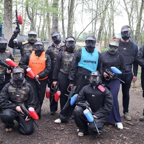 Paintball BW