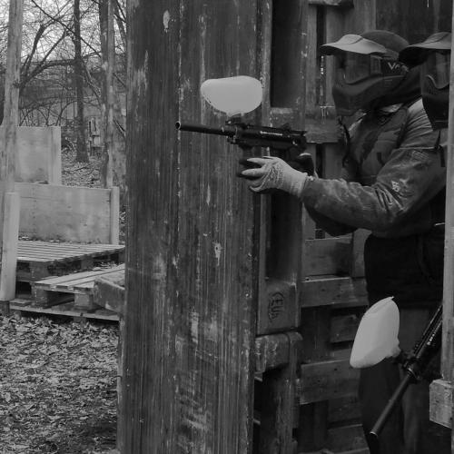 Paintball BW