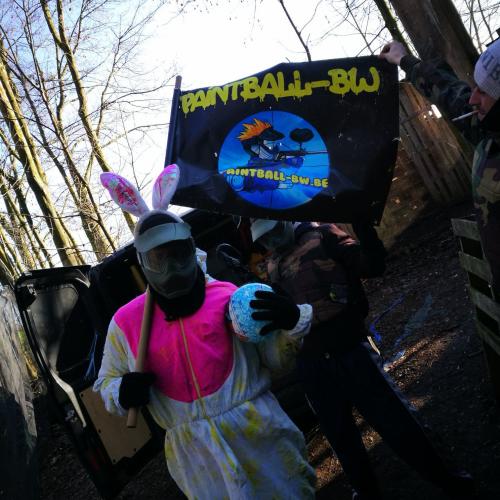 Paintball BW